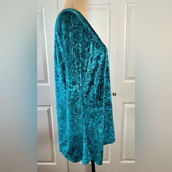 Ruby Rd Velvet Paisley
Asymmetric Top Women PL 
Fairycore Ethereal - Picture 3 of 15